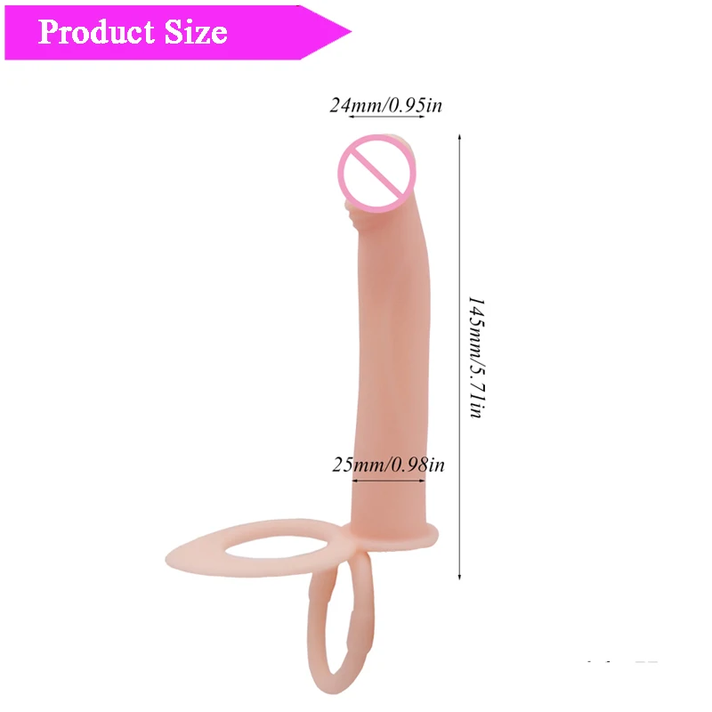 Erotics Legetøj Accessorie Kvinder, Sex Dobbelt Anal Realistisk Penis Stor Dildo Anal Plug Cock Ring Butt Plug Voksen Spil Produkt