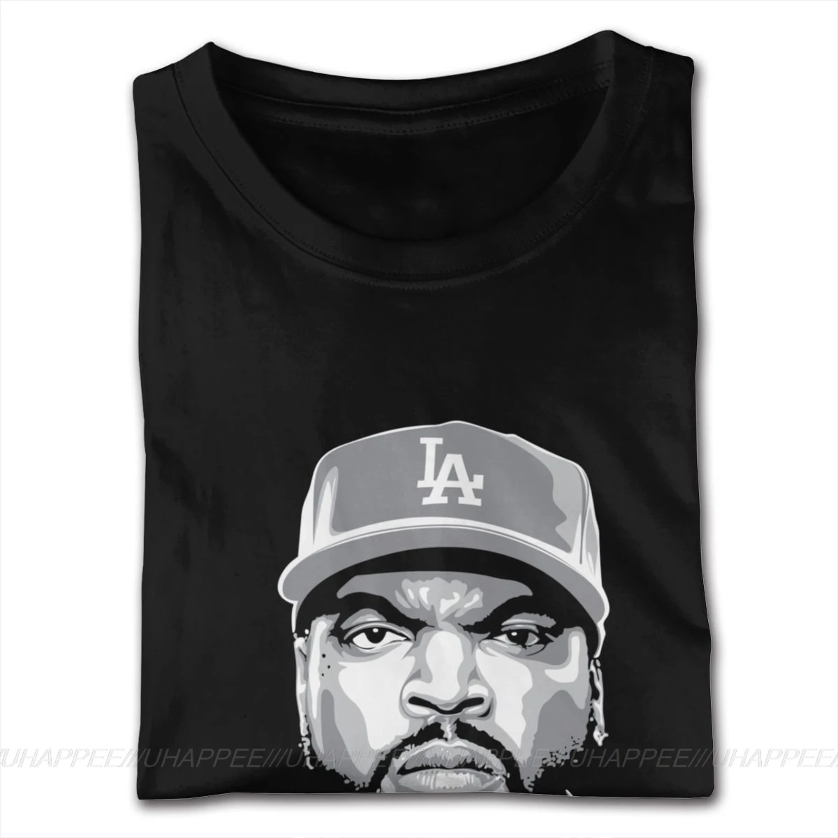 Kortærmet O Hals Ren Bomuld Ice Cube VM-t-Shirts Halv Pris Fyre S TeeShirts