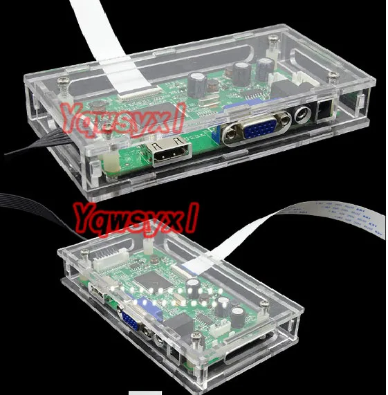 Yqwsyxl for edp driver yrelsen beskyttende shell isolering Controller driver yrelsen shell gennemsigtig Akryl beskyttende kasse