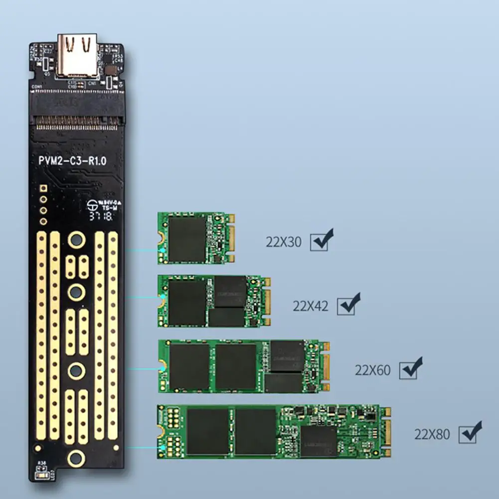 ORICO TCM2F-C3 M2 SSD Tilfælde M. 2 NGFF til USB3.1 Type C Harddisk Kabinet 5Gbps 2TB HDD Til m.2 NGFF SATA-B-Tasten SSD Disk Box