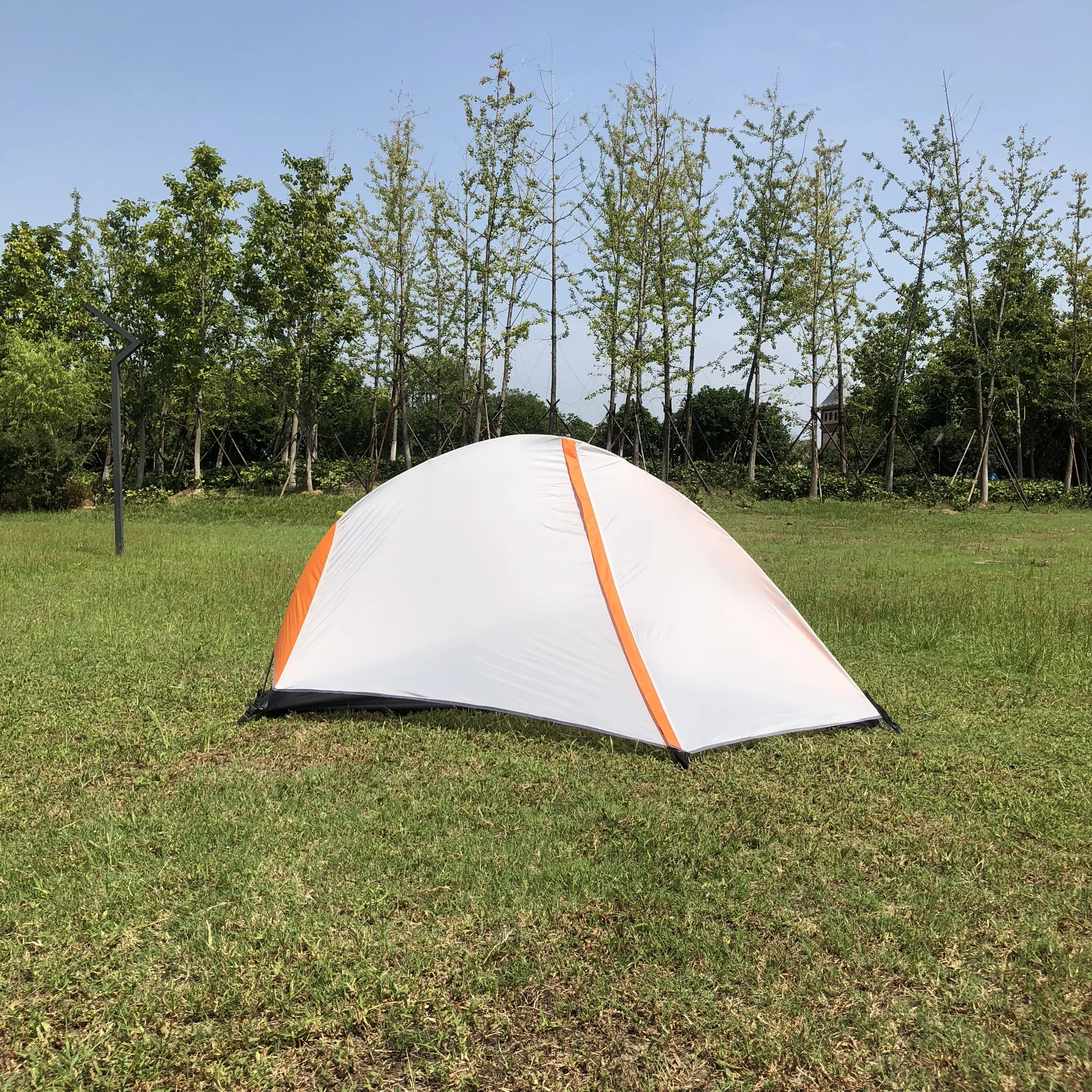Nemo 1 Person Premium Backpacking Teltet er udstyret med 4 Aluminium Pinde,Reflekterende Reb og Bære Taske, CZX-238 Ultra-Light Camping telt