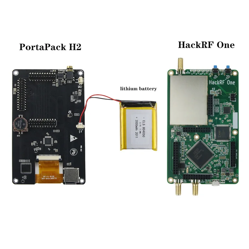 Nye PortaPack H2 Og HackRF En + 0.5 ppm TXCO SDR Software-Defineret Radio 1MHz-6GHz Samlet med Antenner