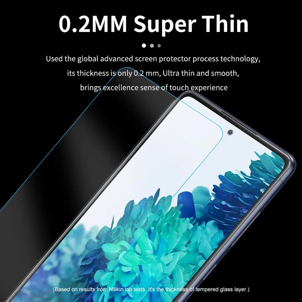 For Samsung Galaxy S20 FE 2020 Hærdet Glas Nillkin Skærm Protektor 9H+ Pro Fantastiske Klart Glas Film for s20 fe Glas