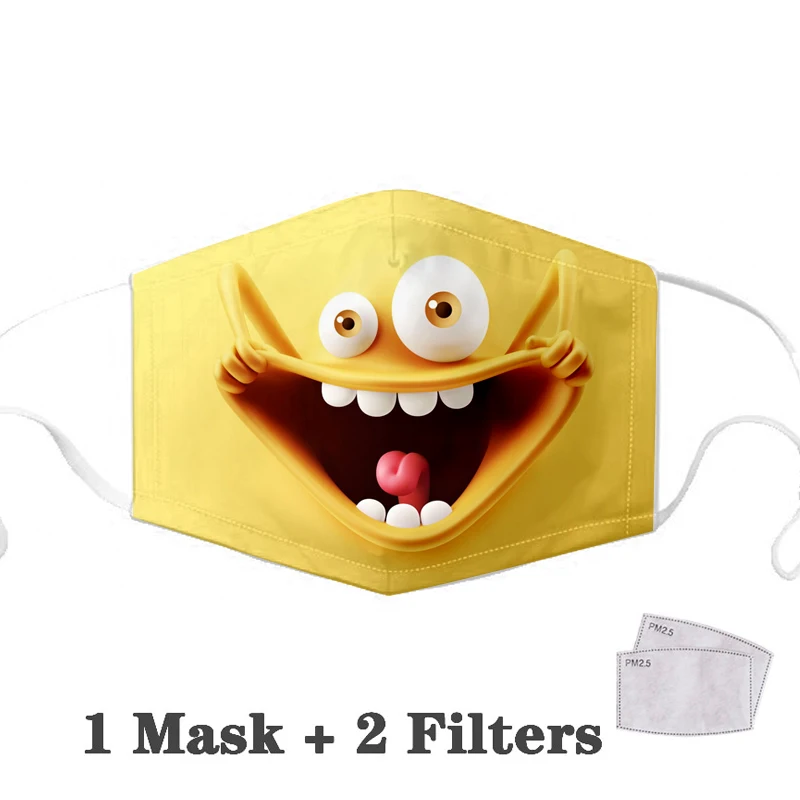 Spanien Voksen Munden ansigtsmaske Flag Print Dækker spansk PM2.5 Filter Genanvendelige Ansigtsmaske Støv Vaskbar Beskyttelse Cover Voksen Maske