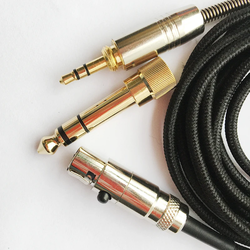 6.3/3,5 mm Q701 Audio Kabel-line For AKG Q701 K702 K267 K712 K141 K171 K181 K240 K271S K271MKII K271 Pioneer HDJ-2000 Hovedtelefoner