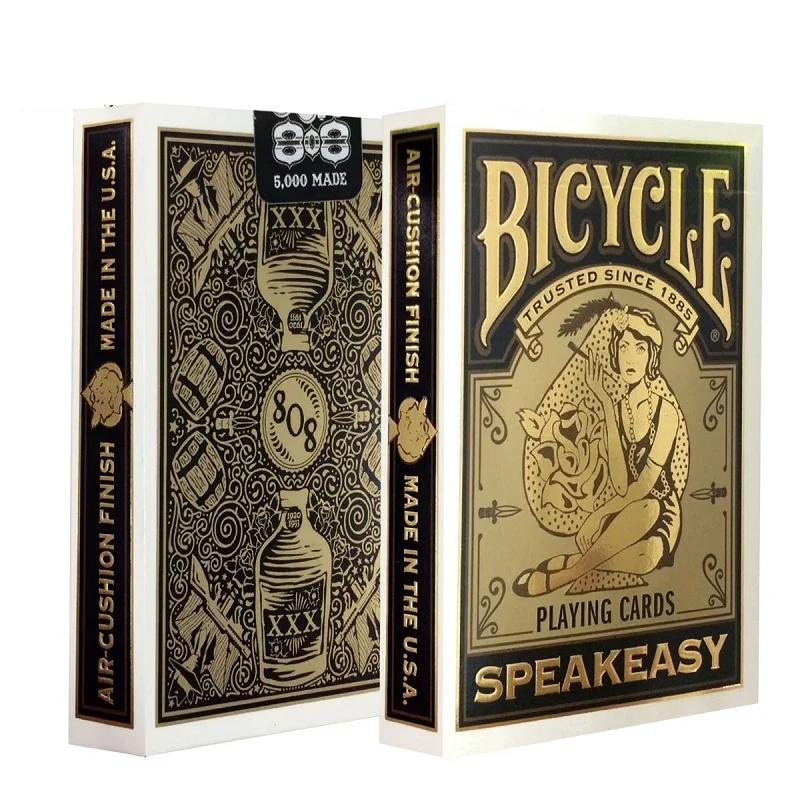 Cykel Speakeasy Club 808 Bicycle Spillekort Almindelig Cykel Dæk Rider Back Card Magic Trick til for Professionel Tryllekunstner