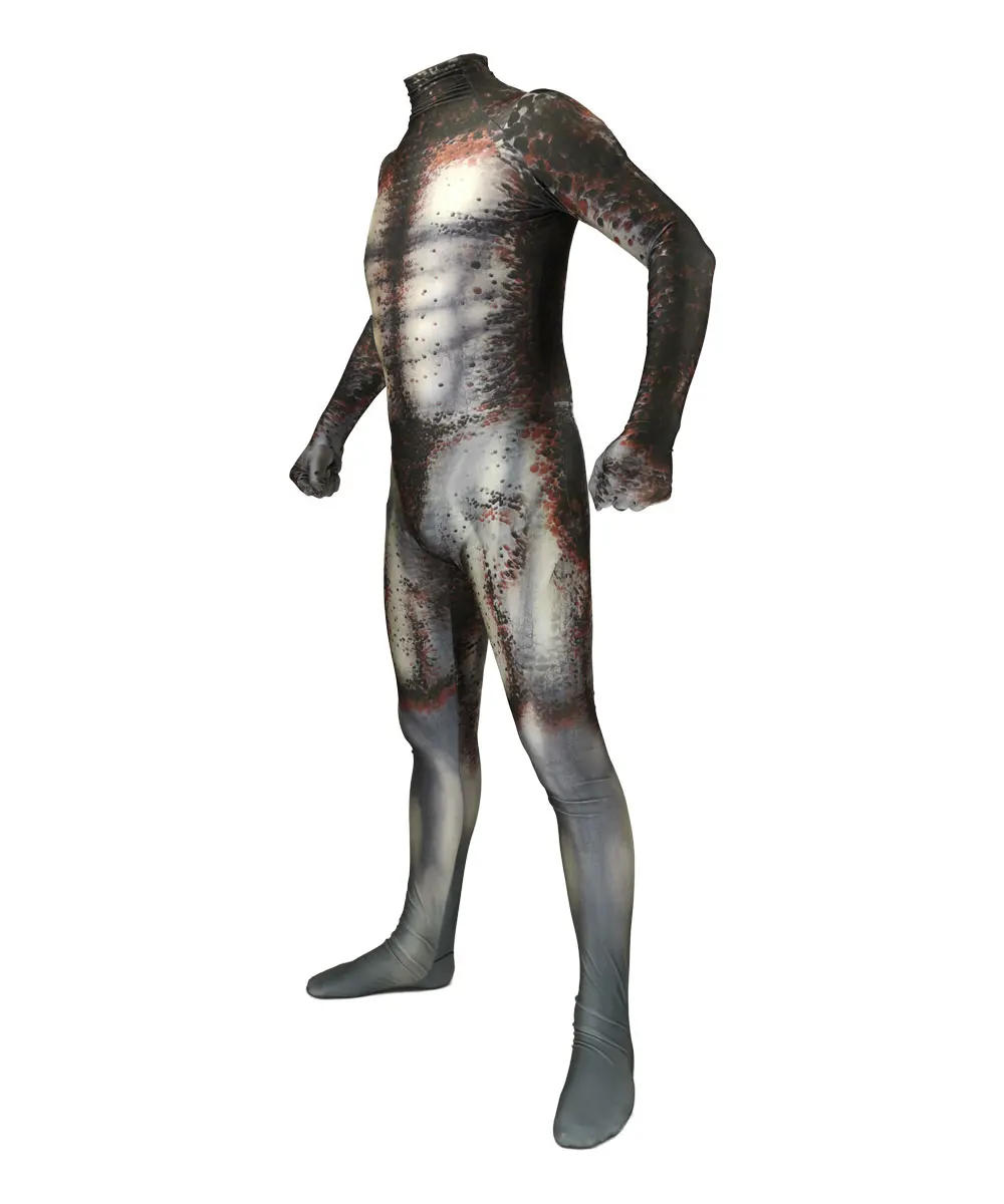 Predator Cosplay Kostume Med 3D-Print Predator Grundlæggende Passer til Halloween Superhelte Dragt, Bodysuit Jumpsuits