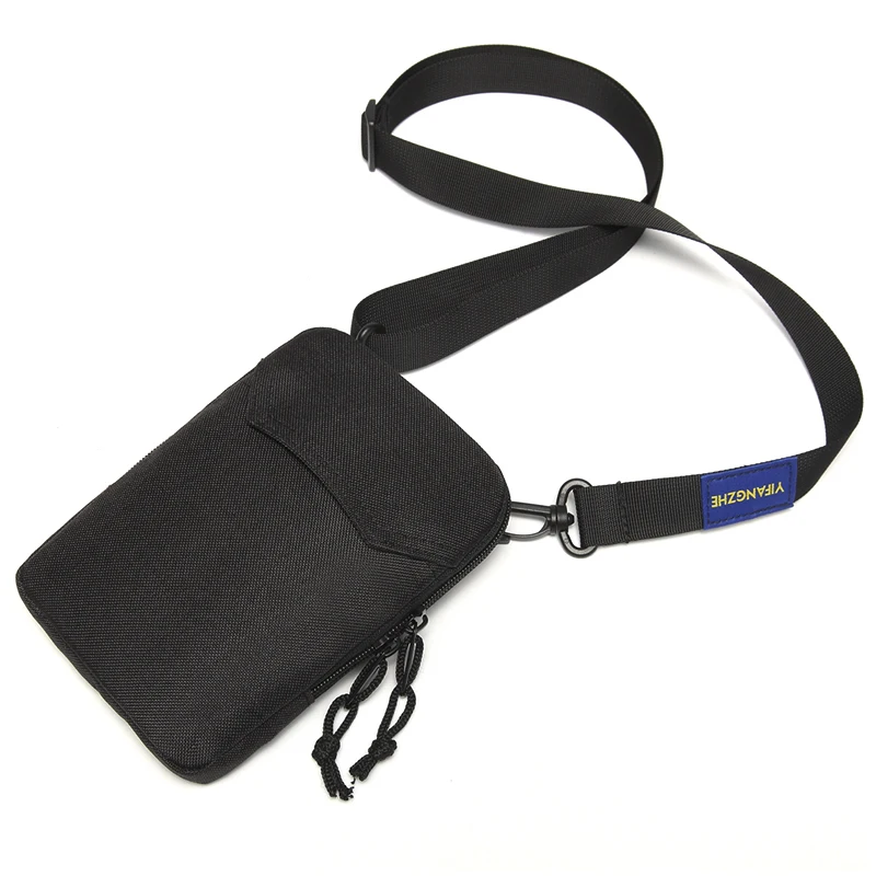YIFANGZHE Crossbody Mobiltelefon Taske, Mode Små Opbevaring Telefon Pose Messenger Cross body taske med skulderrem for Mænd/Kvinder