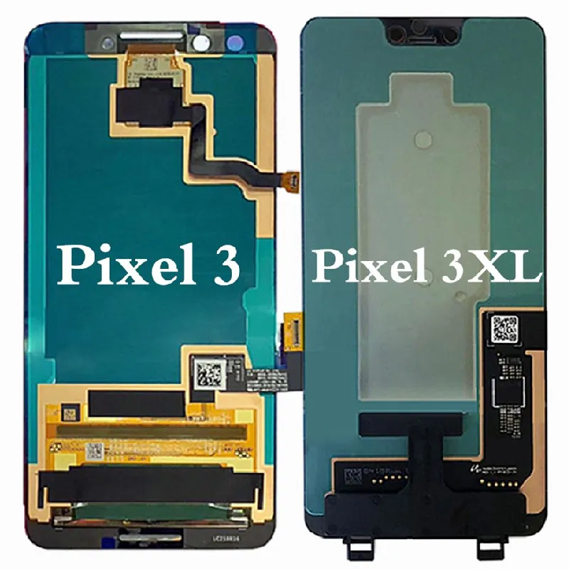 AMOLED For Google Pixel 2 3 3A 4 XL LCD-Skærm Touch screen Digitizer Assembly Erstatning For Google Pixel XL 2XL 3XL 3AXL 4XL