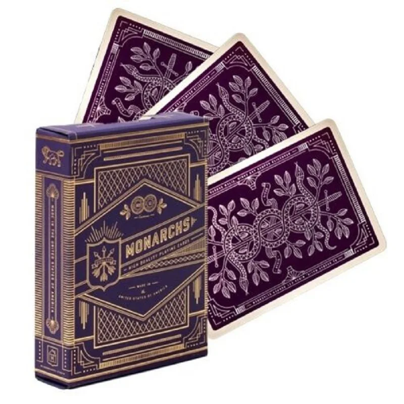 Lilla Monarch Spille Kort ved Theory11 Monarker Deck Bicycle USPCC Magic Card Poker Spil Magic Tricks Rekvisitter til Tryllekunstner