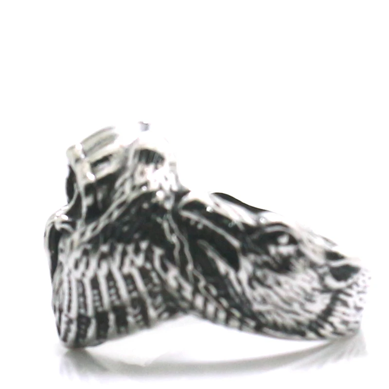 316L Rustfrit Stål Punk, Gothic Cool Wolf Eagle Viking Nyeste Ring
