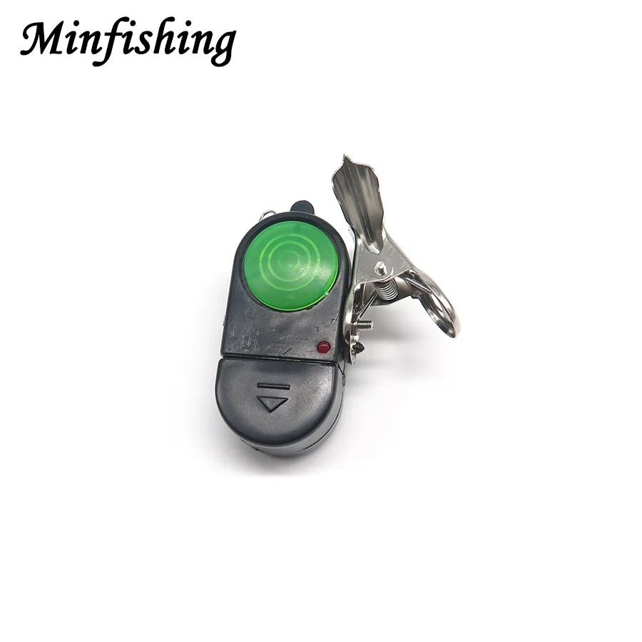 Minfishing 2 STK/Masse Plastik Bid Alarm Længde 6cm med Stærke Klip fiskegrej Værktøj