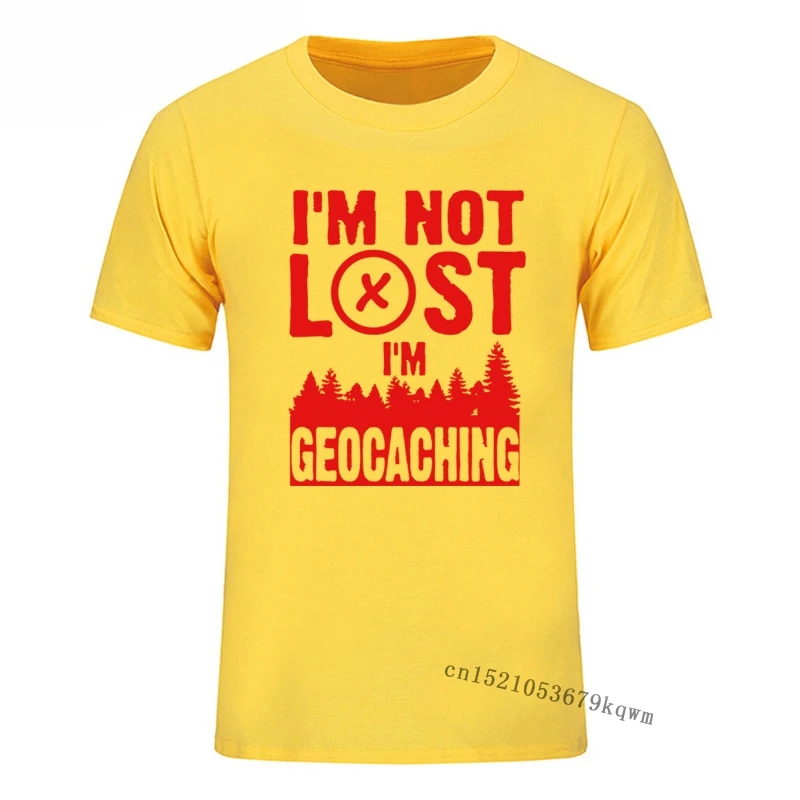 Geocaching Eventyrer Skov Nye Toppe, T-Shirt Europæiske Fashion Sort T-Shirts Hip Hop Unisex Plus Size T-Shirts Drop Shipping