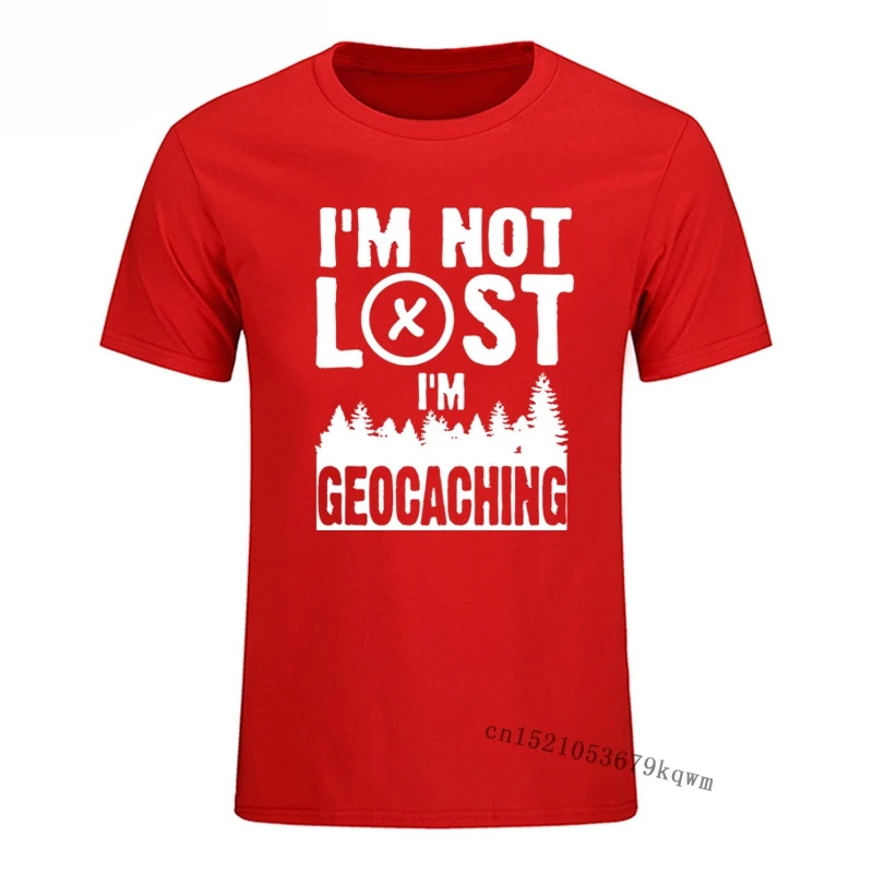Geocaching Eventyrer Skov Nye Toppe, T-Shirt Europæiske Fashion Sort T-Shirts Hip Hop Unisex Plus Size T-Shirts Drop Shipping