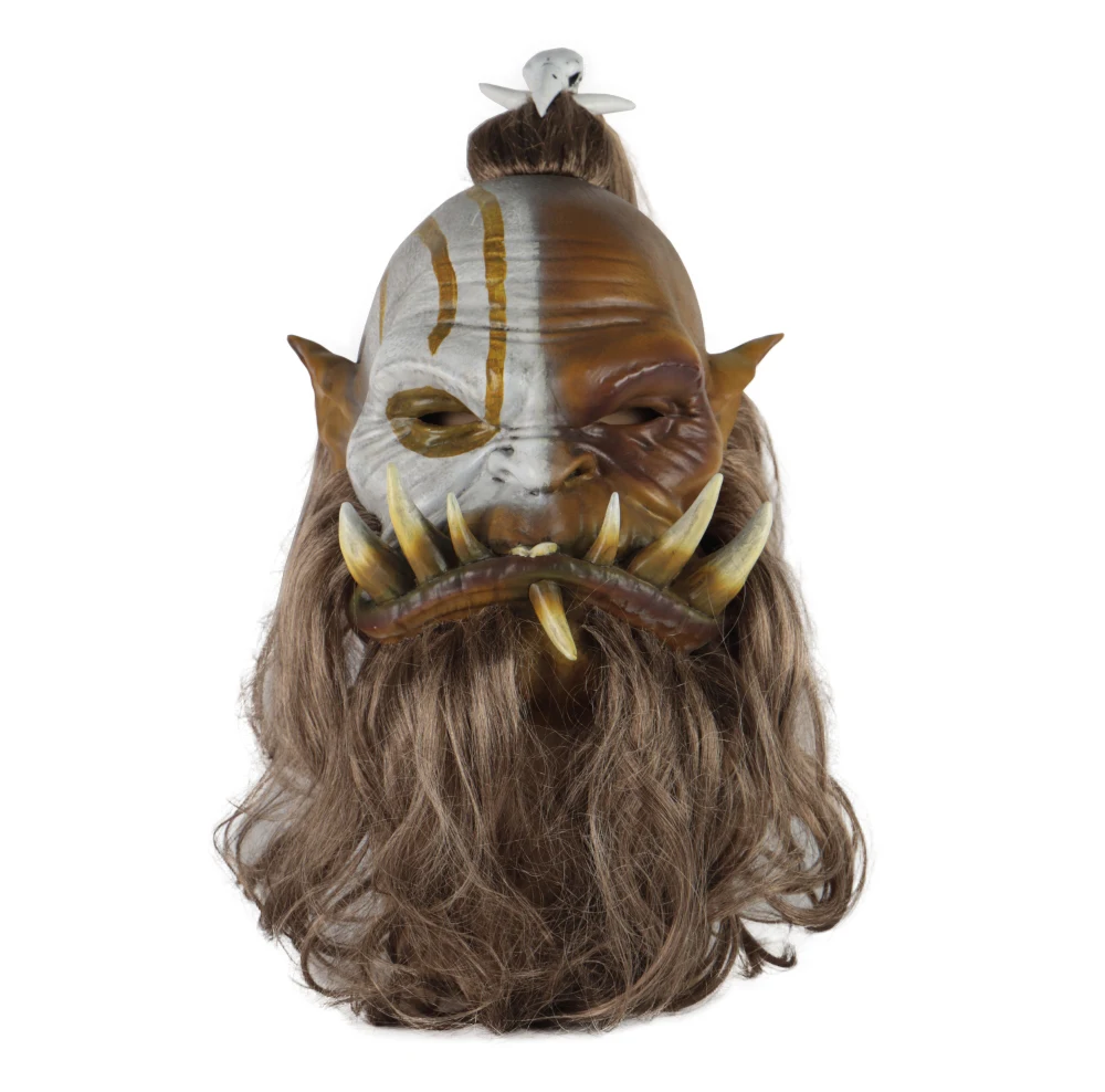 2019 Nye World of Warcraft Maske Ogrim Doomhammer Latex Maske Cosplay Parti Halloween Masker