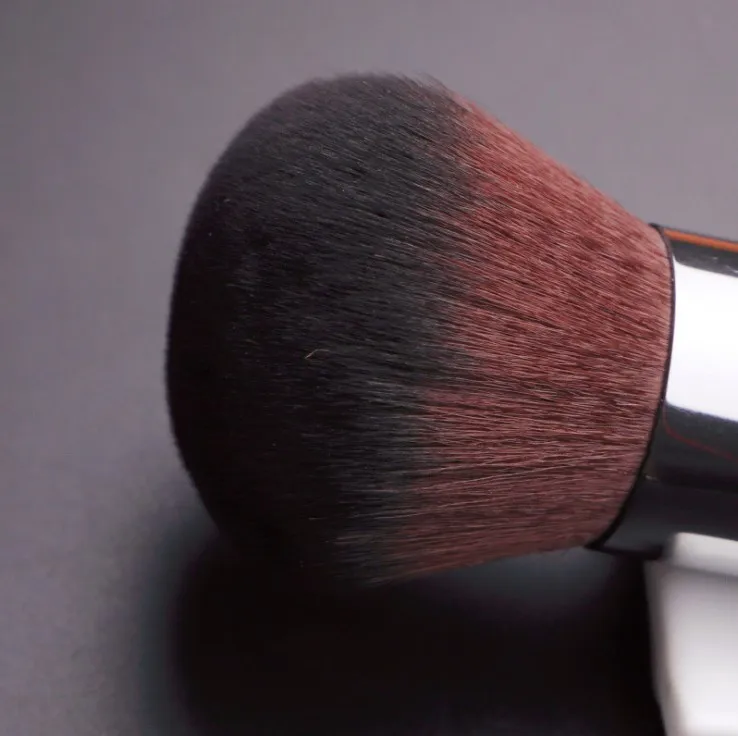 1 stykke #126 Powder Makeup brush Blusher kontur definer Naturlige træ Lange håndtag Professionel Make up pensler