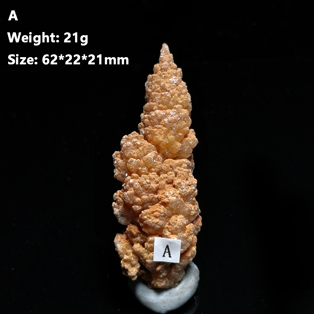 Natursten Calcit, Kvarts Mineral Krystal-Prøve Fra Yunnan-Provinsen I Kina A2-4
