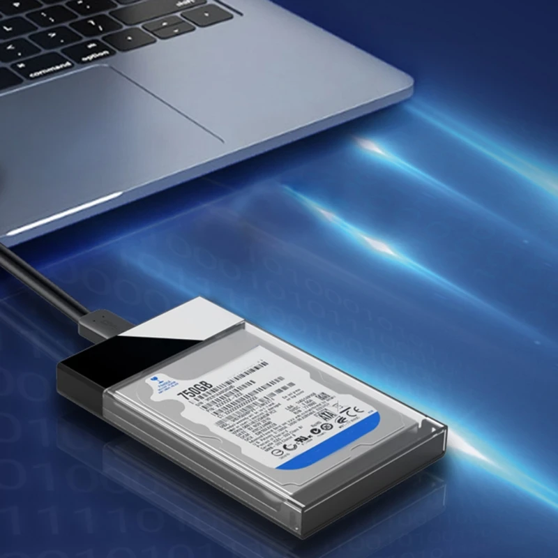 2,5 Tommer-USB 3.0 SSD Harddisk Disk Box Høj Hastighed Ekstern HDD Kabinet Sag