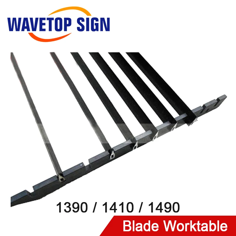WaveTopSign kniv Kniv Tabel Platform Beslag Blade Arbejdsbord 1390 1410 1490 til Laser Gravering skæremaskine