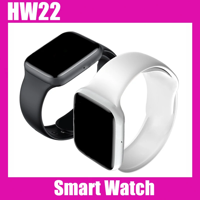 Se 6 HW22 Smart Ur 44mm Bluetooth Opkald Smartwatch puls Android-Telefon er bedre end IWO 12 13 T900 w46