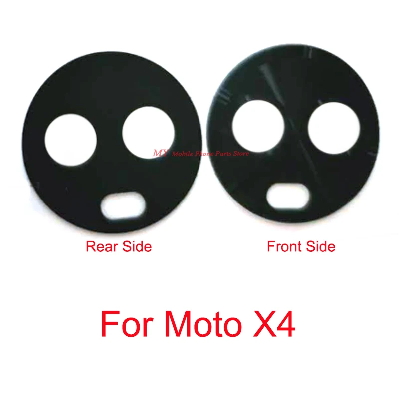 10 STK Nye Top Kvalitet Bageste Kamera Glas Linse reservedel Til Motorola Moto X4 X 4th Vigtigste Back Kamera Linse Glas Reservedel