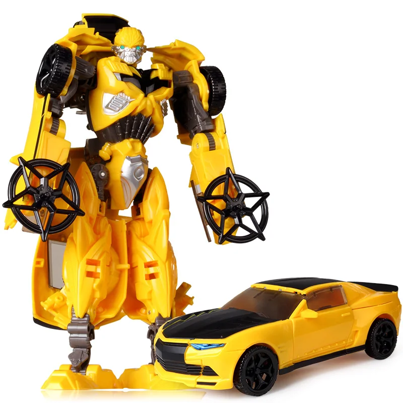 19cm Model Transformation Robot Bil Action Legetøj Plastik Kit Deformation Robot Action Figurer, Legetøj Til Drengen Køretøj Model Kids Gave