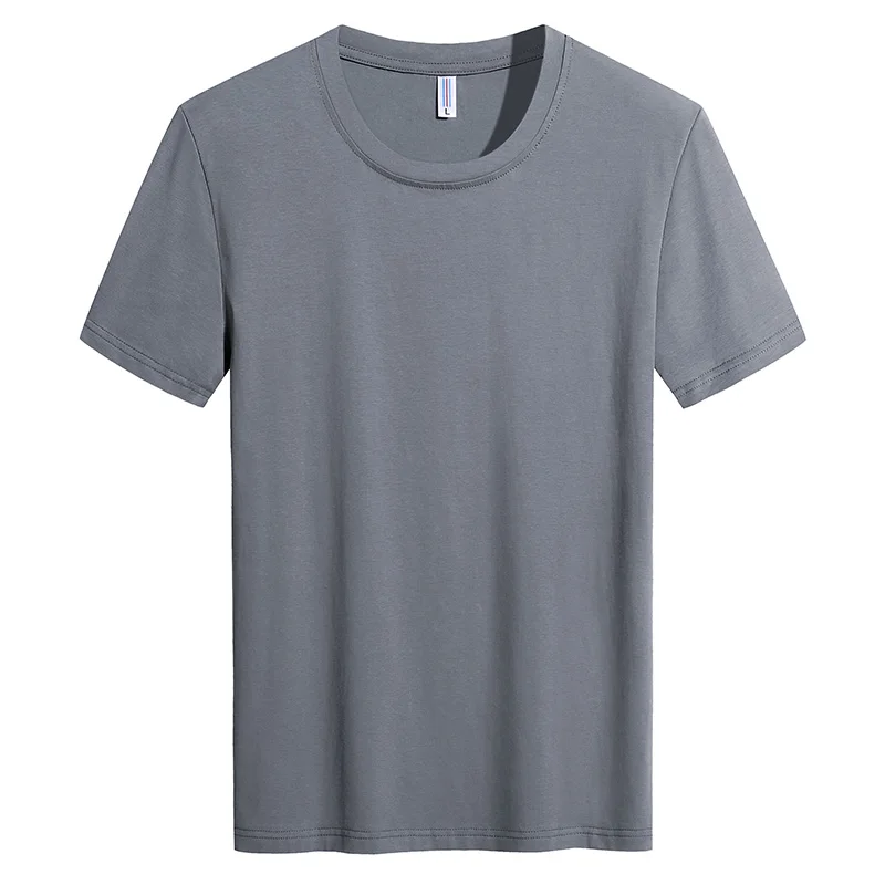 Stor størrelse M - 7XL 8XL t-shirt mænd sommeren Solid farve Fritid bomuld t-shirts i Høj kvalitet, mode mænds t-shirt short sleeve