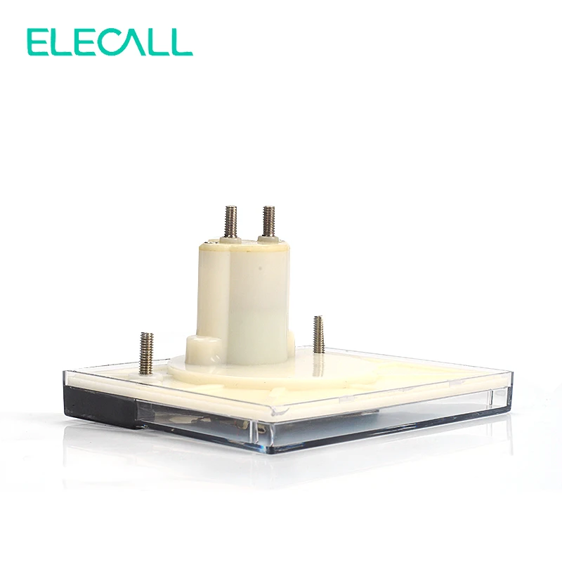 ELECALL 44C2 500mA Amperemeter Analog Aktuelle Test Meter DC Mekanisk Header Amperemeter
