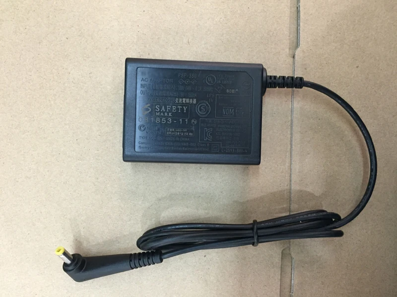 Høj kvalitet Originale AC-adapter Til PSP2000 PSP3000 Power adapter Til PSP 2000 3000 Oplader 5V 1500MA