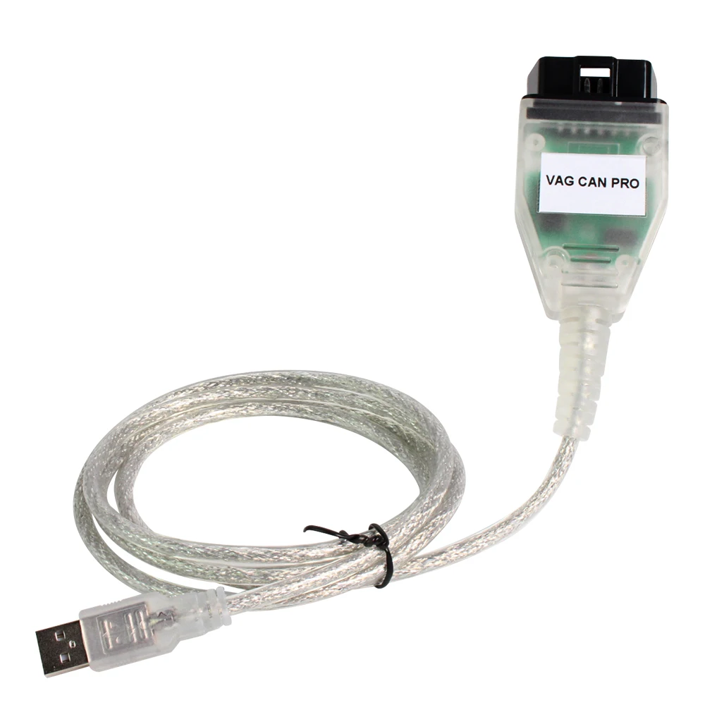 VAG KAN PRO V5.5.1 med FTDI FT245RL Chip VCP OBD2 Diagnostiske Interface USB-Kabel Støtte Can-Bus UDS K Line
