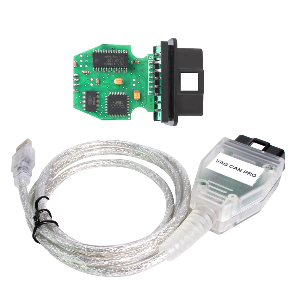 VAG KAN PRO V5.5.1 med FTDI FT245RL Chip VCP OBD2 Diagnostiske Interface USB-Kabel Støtte Can-Bus UDS K Line