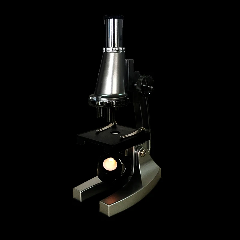 Børn Pædagogiske Mikroskop 300 600X 900X Belyst Bio-mikroskop Toy Lære Videnskab Jul, Fødselsdag, Gave Mikroskop