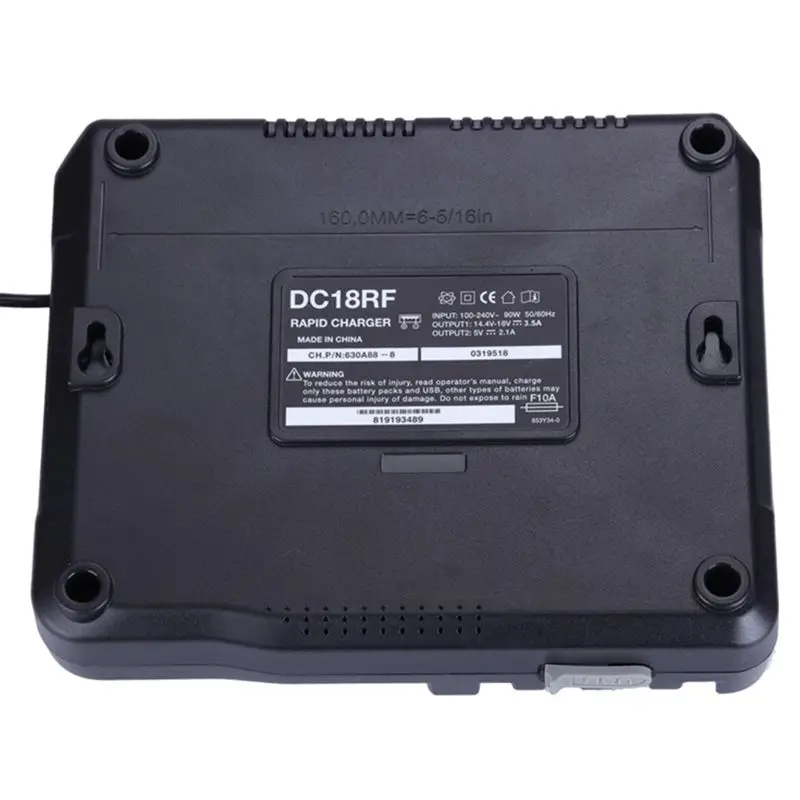 14,4 V 18V Li-Ion Batteri Oplader Spænding Strøm Digitalt Lcd-Display Til Makita Dc18Rf Bl1830 Bl1815 Bl1430 Dc14Sa Dc18Sc Dc18