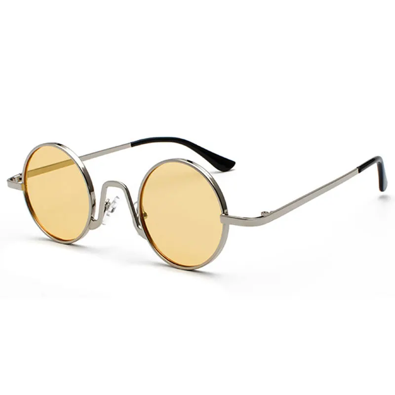 Vintage Runde Solbriller Brand Design for Kvinder, Mænd, Sol Briller, Luksus Retro UV400-Brillerne Fashion Nuancer Oculos de sol Gafas