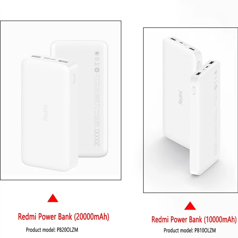 Silikone etui Til Redmi Power Bank (20000mAh) mobile power blød silikone Anti-virkning/skid dække mobile power hud