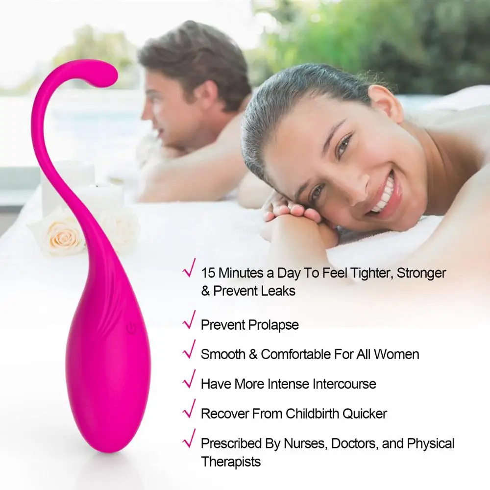 Flydende Silikone Erotisk Hoppe Æg Fjernbetjening Kvindelige Vibrator Klitoris Stimulator Vaginal G-spot Massager Sex Legetøj til Par