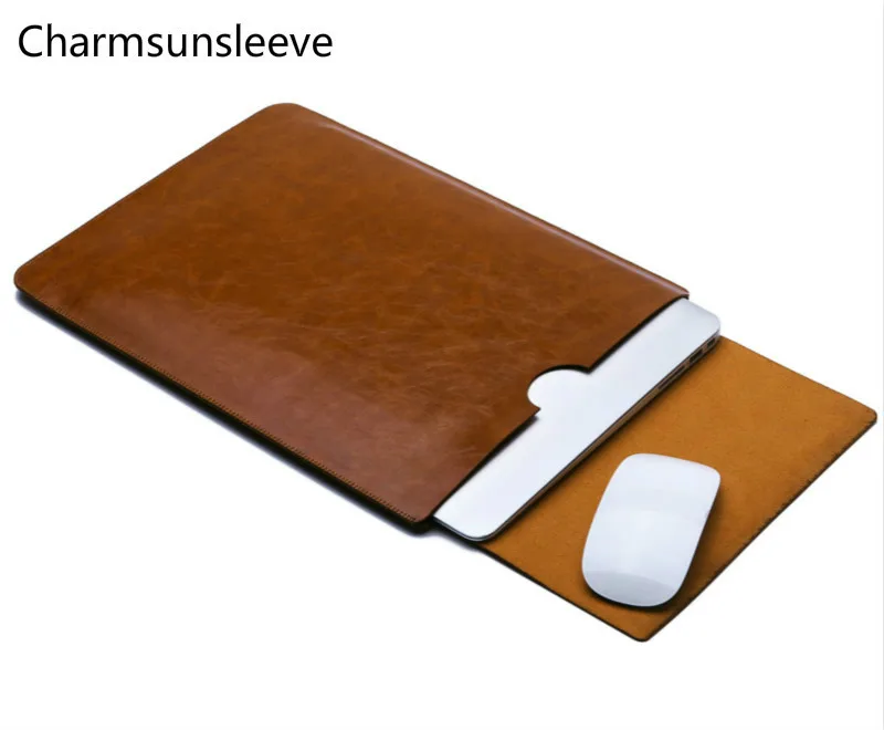 Charmsunsleeve For ASUS ZenBook 14 UM431DA Ultra-tynd Etui, Cover,Microfiber Læder Laptop Taske Sleeve Sag