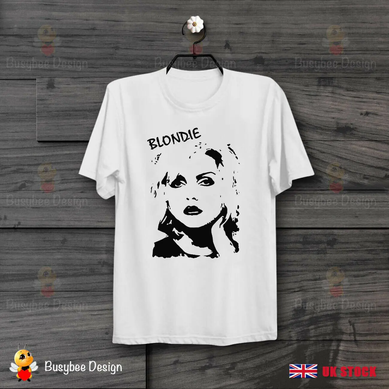 Blondie Debbie Harry Cool Grafik Vintage ideel Gave Unisex T-Shirt B603 Korte Ærmer Casual Trykt Tee Størrelse S-3Xl
