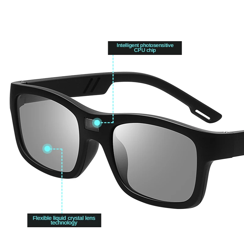 0.1 S Fotokromisk Polariserede Solbriller Mænd Misfarvning Brillerne Anti Glare UV400 Sol Briller Kørsel Beskyttelsesbriller Oculos