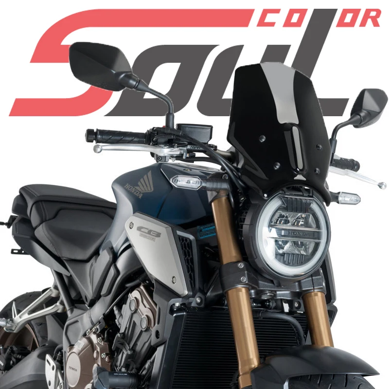 Motorcykel Sport Visir Viser Forrude Forrude-Passer Til Honda CB650R 19'-21' NEO SPORTS CAFE 2019 2020 2021 Dobbelt Boble