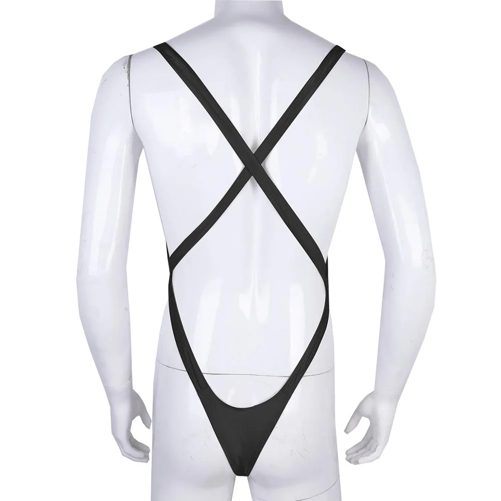 Herre Tøsedreng Undertøj G-Streng Body Criss-Cross Ryg-Gymnastik Trikot Buksedragt Eksotiske Krop Streng Undertøj Bodysuit