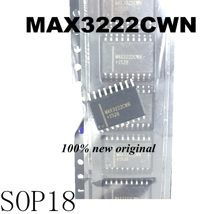 5PCS MAX3222 MAX3222CWN SOP18