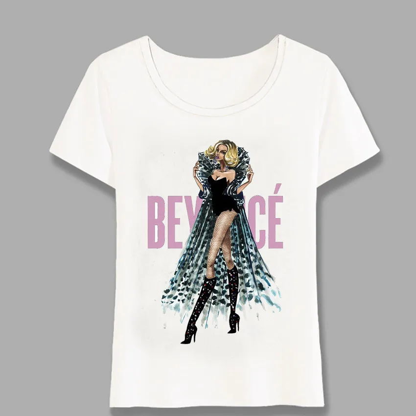 Nye Mode, Kvinder T-Shirt Beyonce Udskrivning Kvindelige T-Shirt Afslappet Dame Toppe Sjov Sommer Tee Harajuku