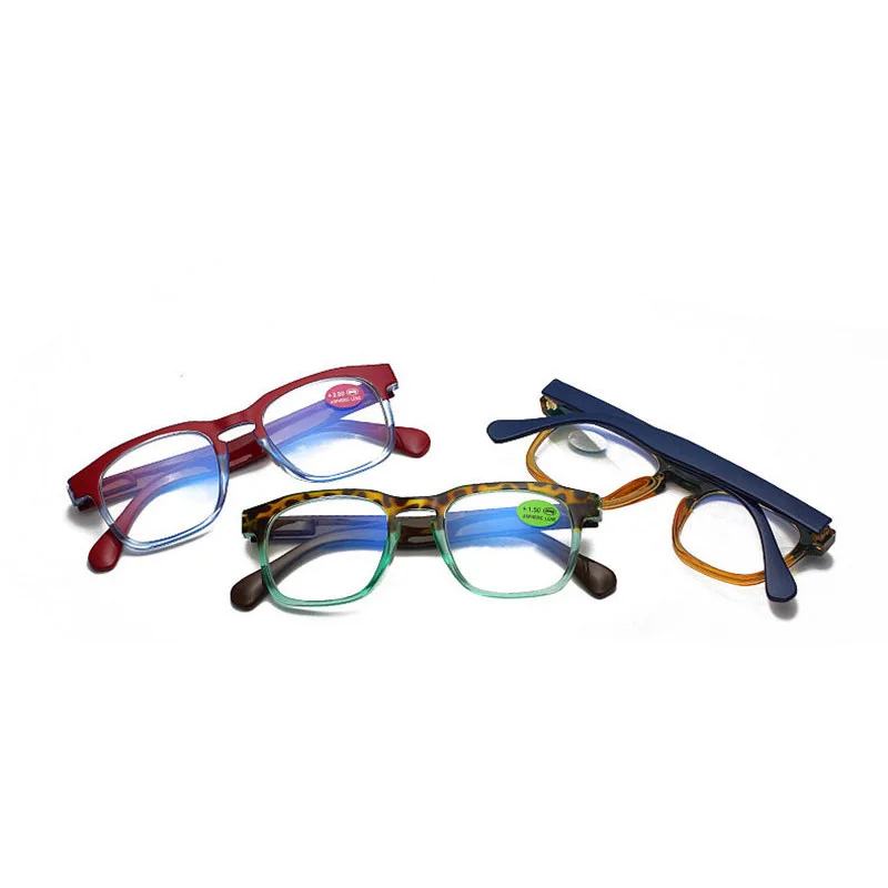 Ahora Ultralet Firkantede Briller Til Læsning Overdimensionerede Mænd Kvinder Presbyopi Langsynethed Briller+1.0+1.5+2.0+2.5+3.0+3.5+4.0