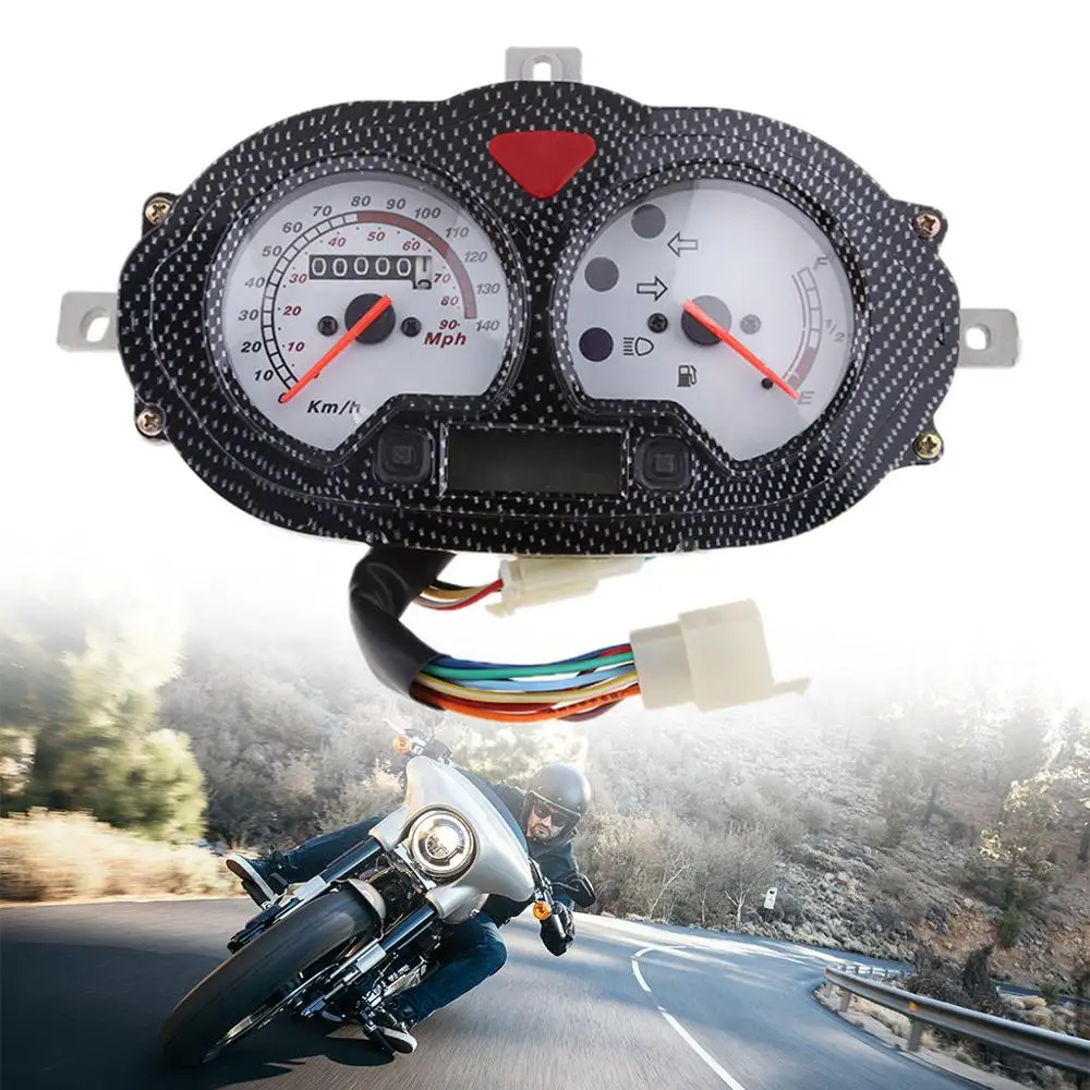 12V Motorcykel 7 Pins Stik Speedometer Forsamling For Honda DAX 50 70 CT70 ST50 ST70 45 mm / 1.77 Tommer Motorcykel Tilbehør