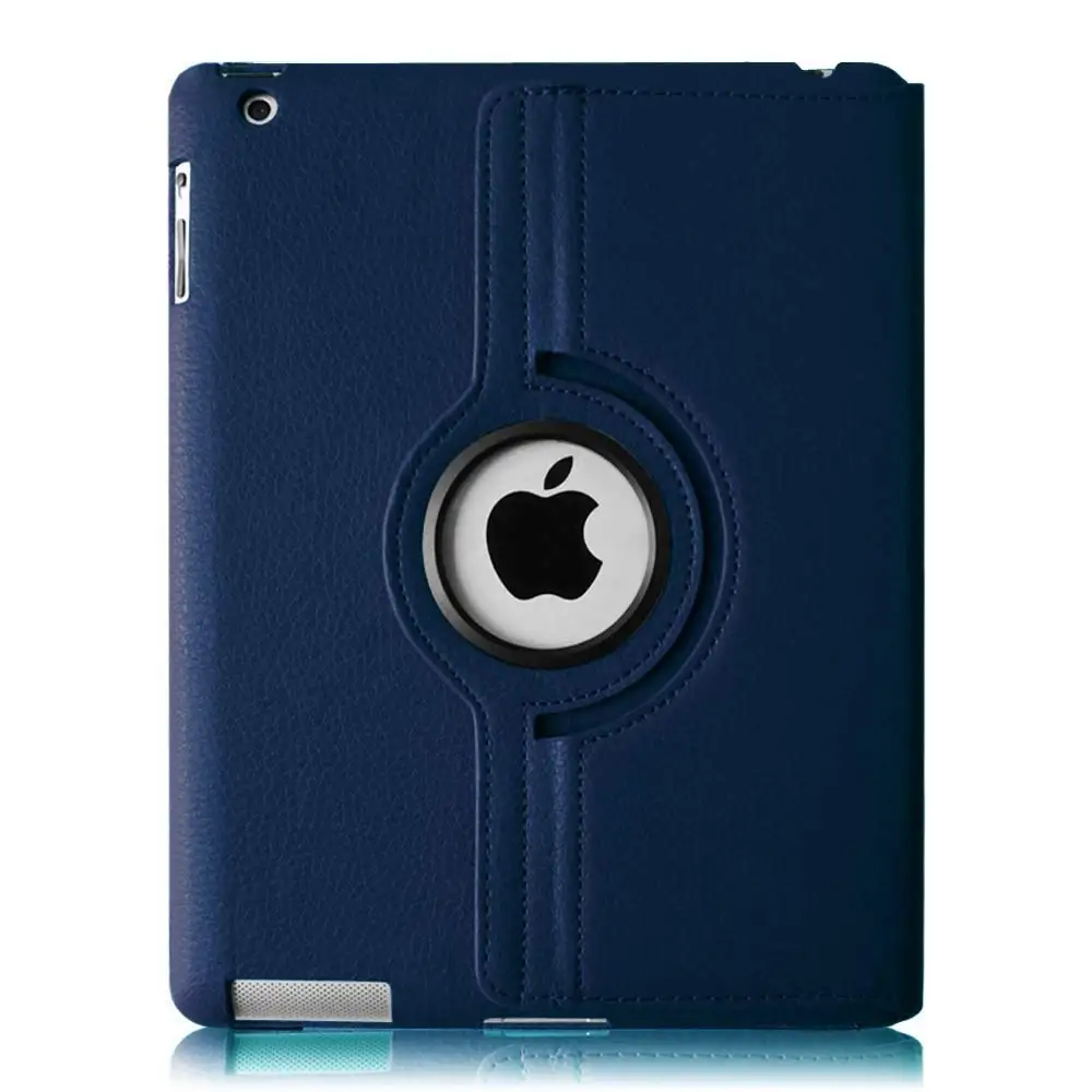 Cover Tilfældet For iPad 234 Roterende Læder etui Til iPad 4 3 2 Tablet etui A1560 A1459 A1458 A1416 A1430 A1403 A1396