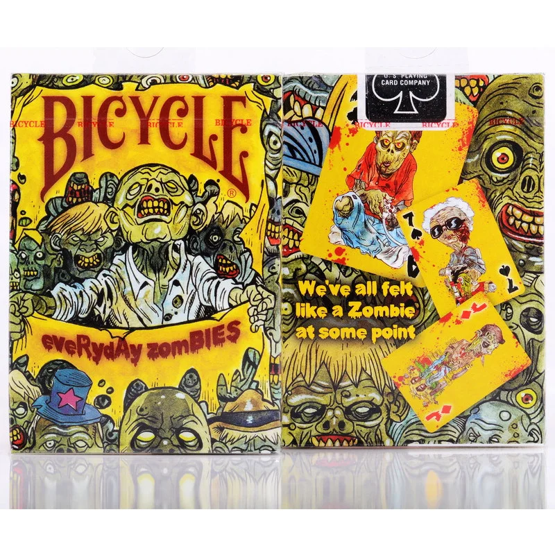 Cykel Hverdagen Zombie Spillekort 88*63mm Papir-Kort, Magic Poker Card Magic Trick Samling, Kort Tryllekunstner
