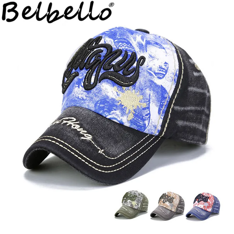 Belbello Udendørs Elev Åndbar Parasol Cap Vand-mørk vasket bomuld, Behagelig stof Baseball cap ' s hat til Børn