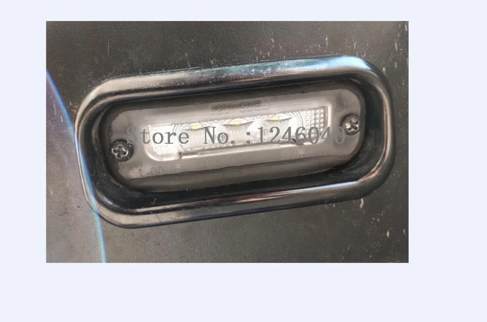 2stk Led Licens Nummer Plade Lys For Benz W463 G-Klasse G500 G550 G55 G63 AMG-G65