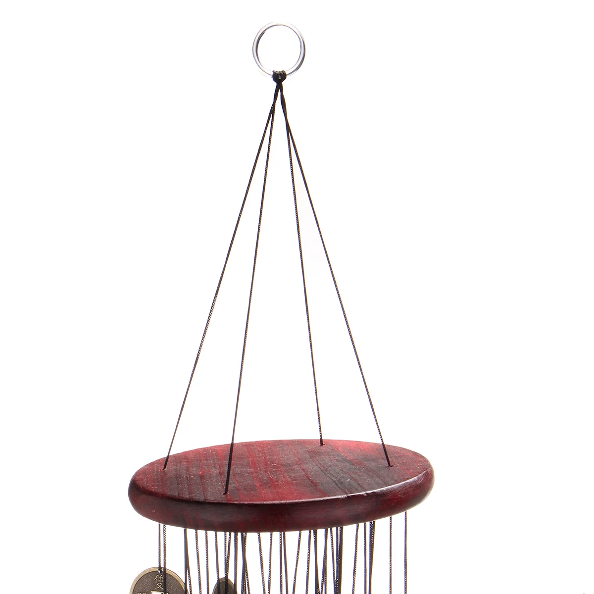 Wind Chime Bell Velsignelse Feng Shui Wind Chime for Held og lykke Formue Home Decor Have Miniature Hængende Dekoration Tilbehør